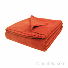 coperta in pile polare anti pilling a due lati